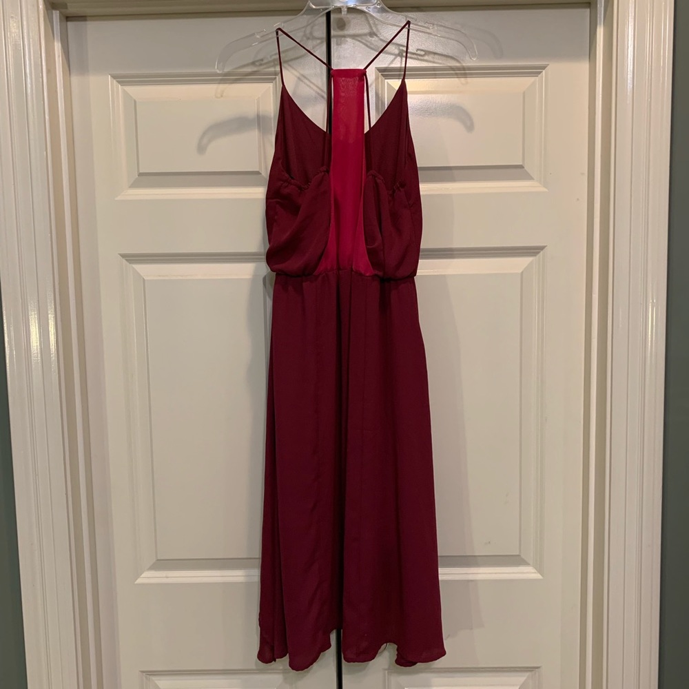 Burgundy high low - Picture 2 of 2